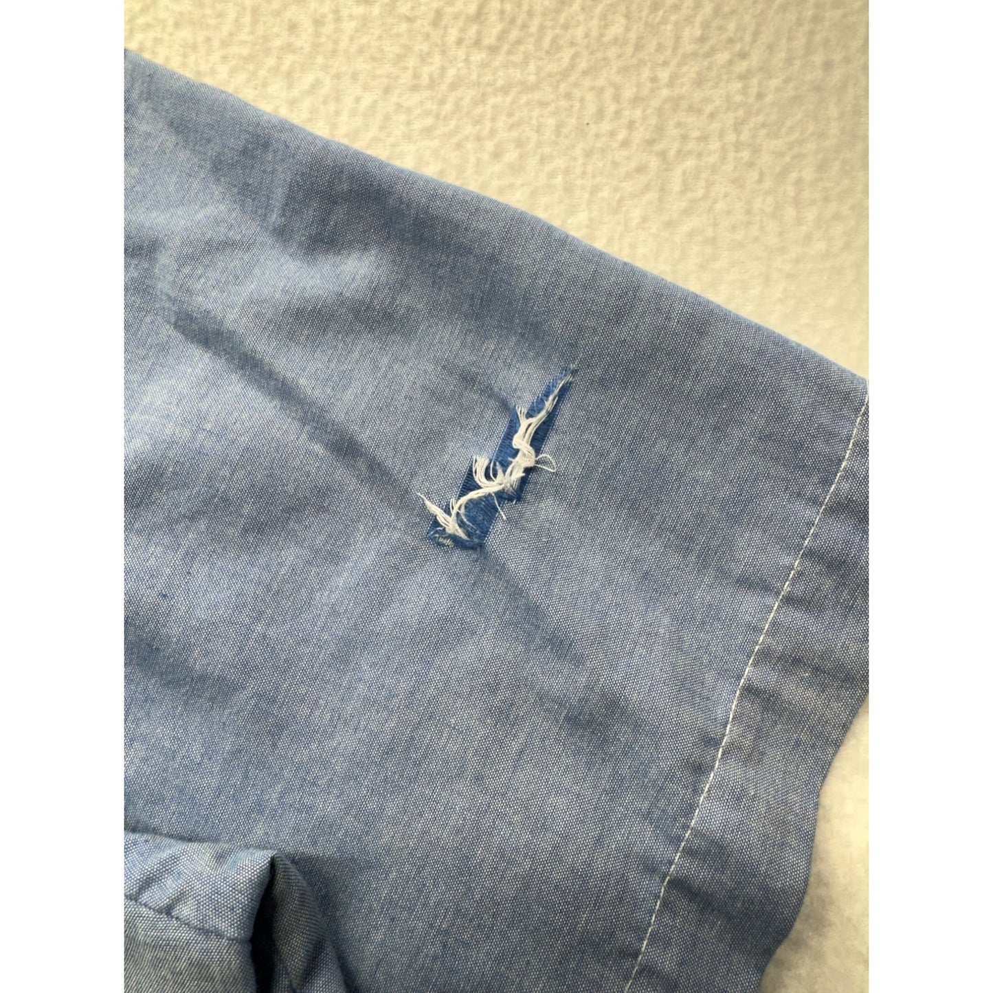 Dickies Blue Short Sleeve Work Shirt With Pockets #9079