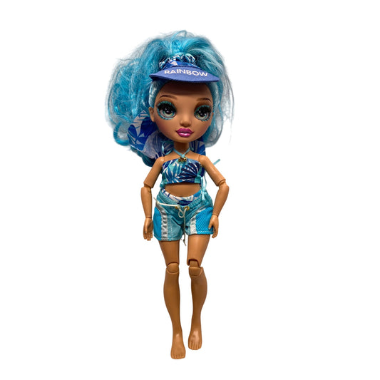 Rainbow High MGA 2020 Fashion Doll With Blue Hair Tropical #7248