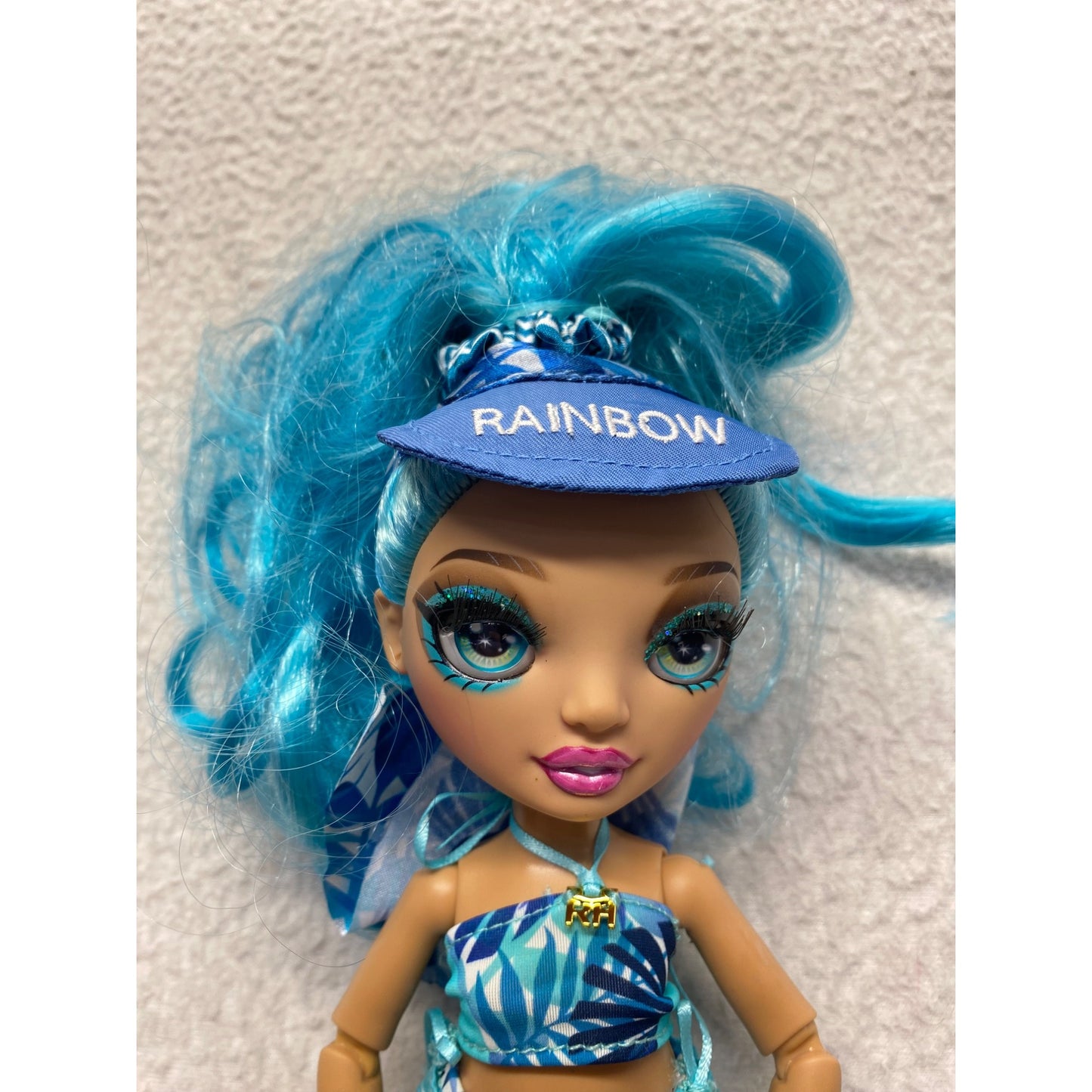 Rainbow High MGA 2020 Fashion Doll With Blue Hair Tropical #7248