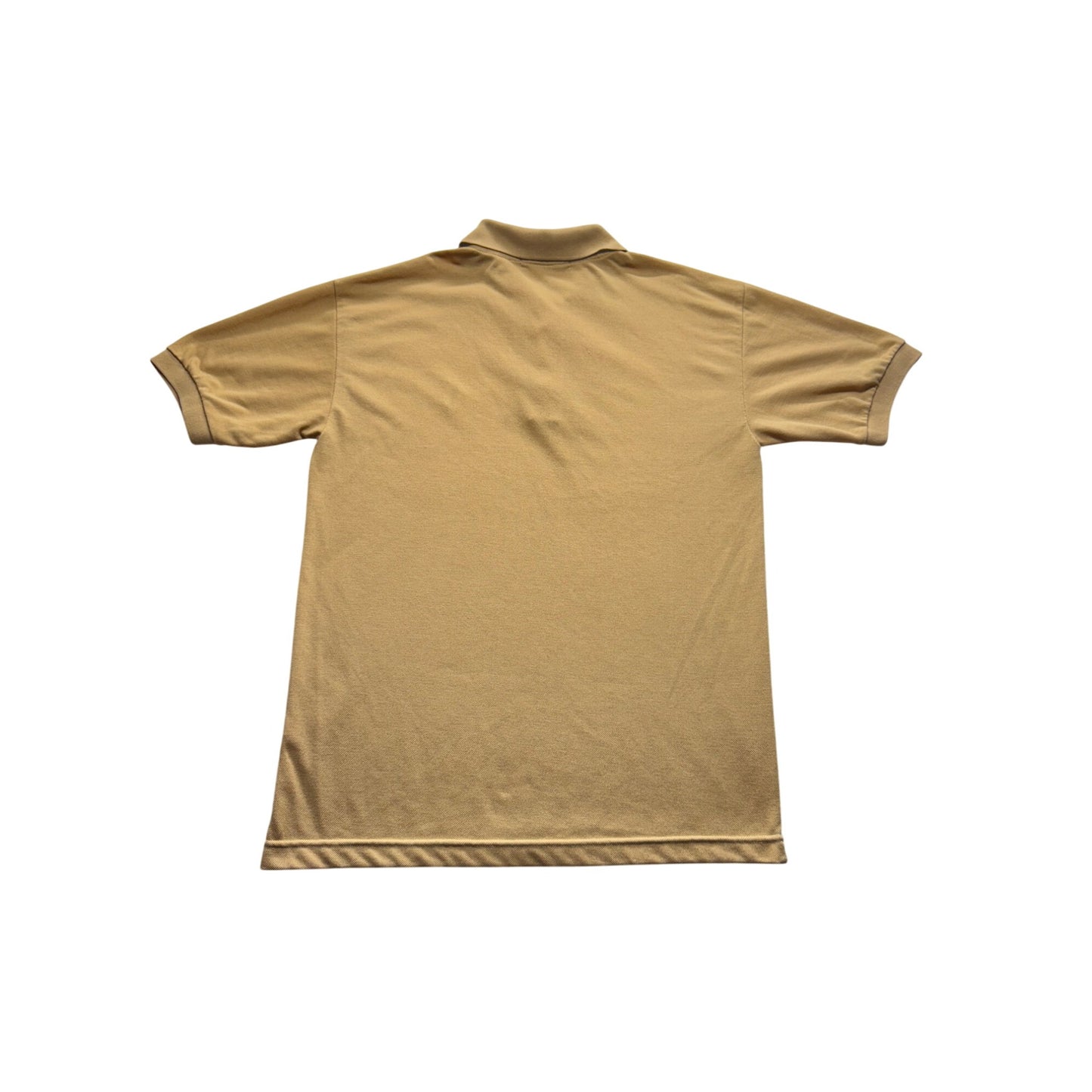 Vintage Polo Ralph Lauren Beige Short Sleeve Polo Shirt #7886