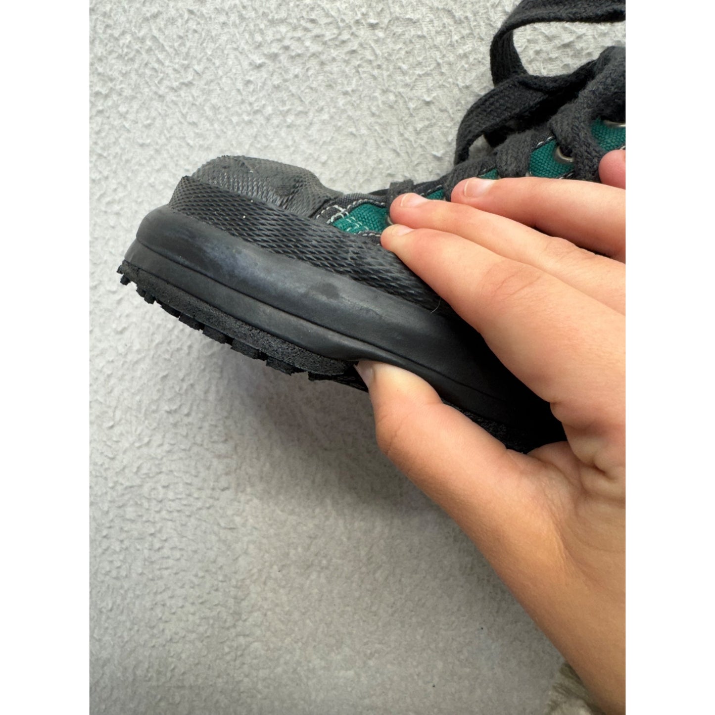 Forest Ice High-Top Lace-Up Sneakers Black & Green #12B