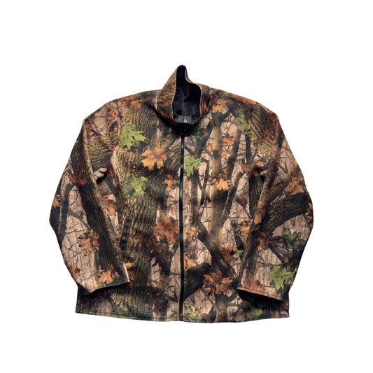 Aqua Stop XL Camouflage Full Zip Jacket With Pockets & High Collar #9355