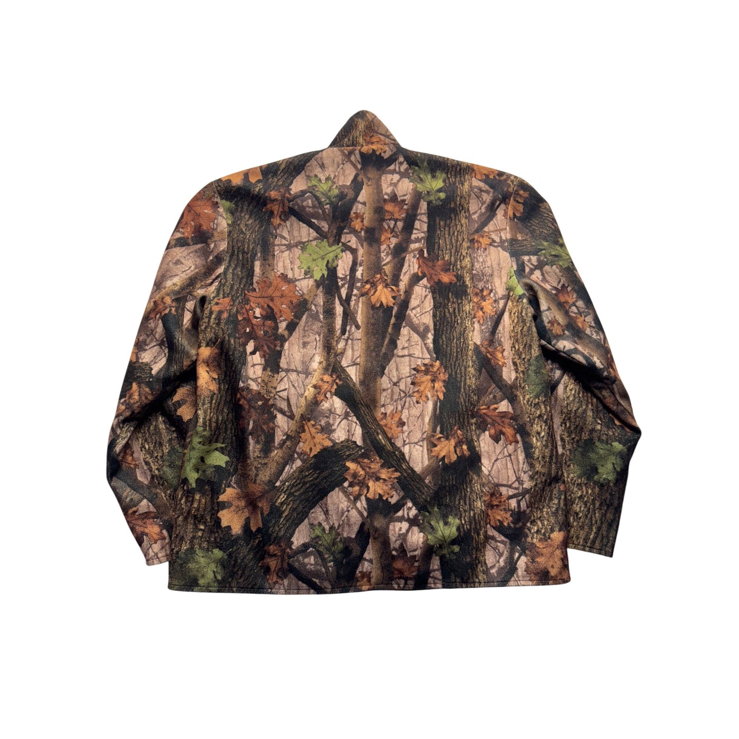 Aqua Stop XL Camouflage Full Zip Jacket With Pockets & High Collar #9355