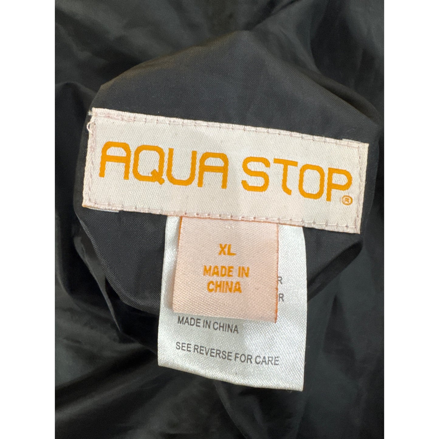 Aqua Stop XL Camouflage Full Zip Jacket With Pockets & High Collar #9355