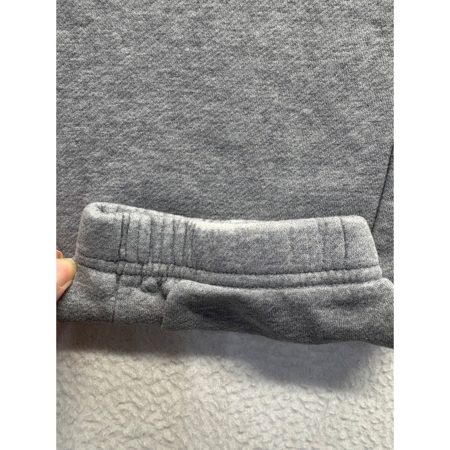 Nike Gray Joggers Sweatpants With Logo Print #7596