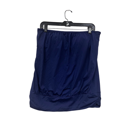 Tommy Bahama Womens XL Navy Swim Tankini #8450