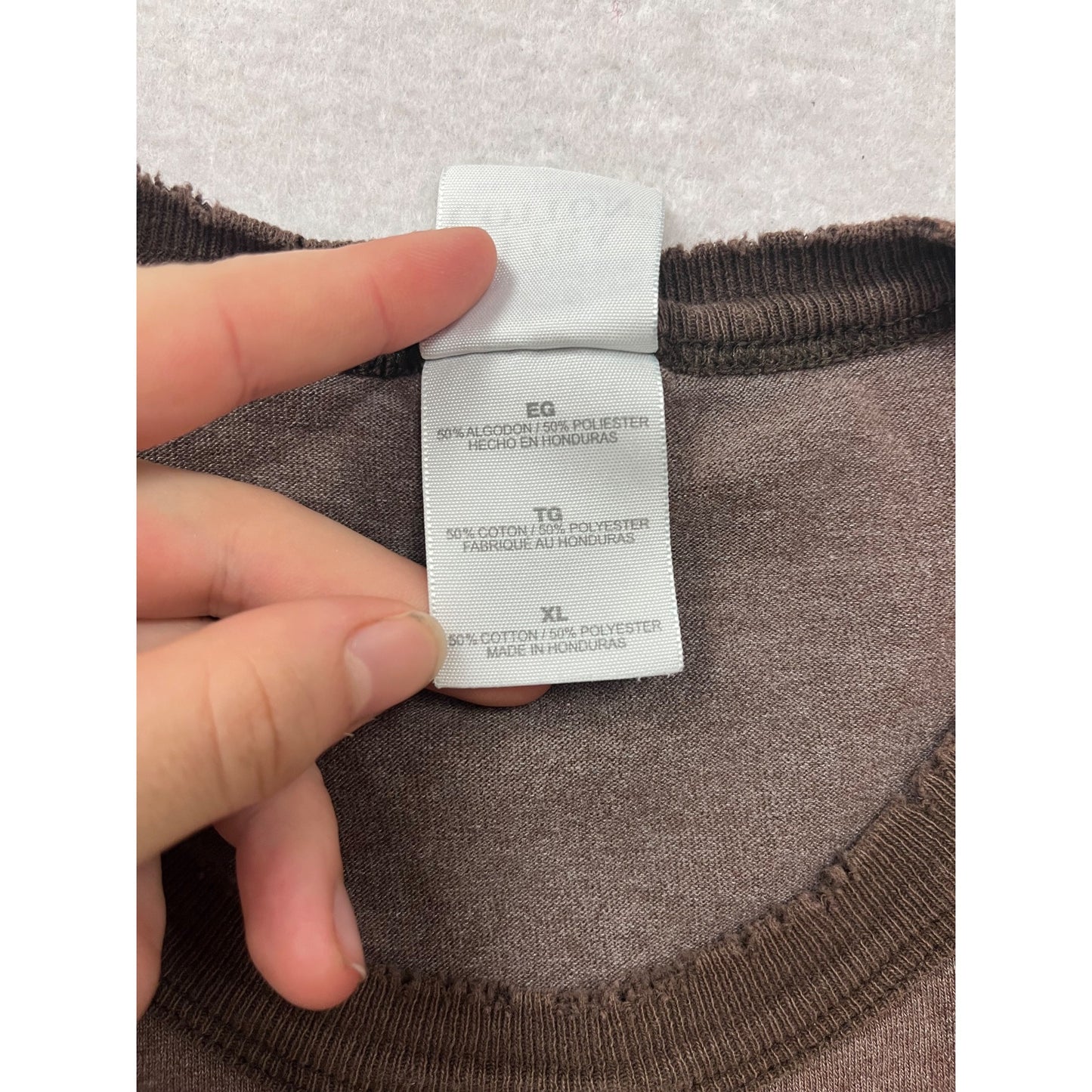 Vintage Brown Gildan Ultra Cotton Black Hills Elk Print T-Shirt XL #953A