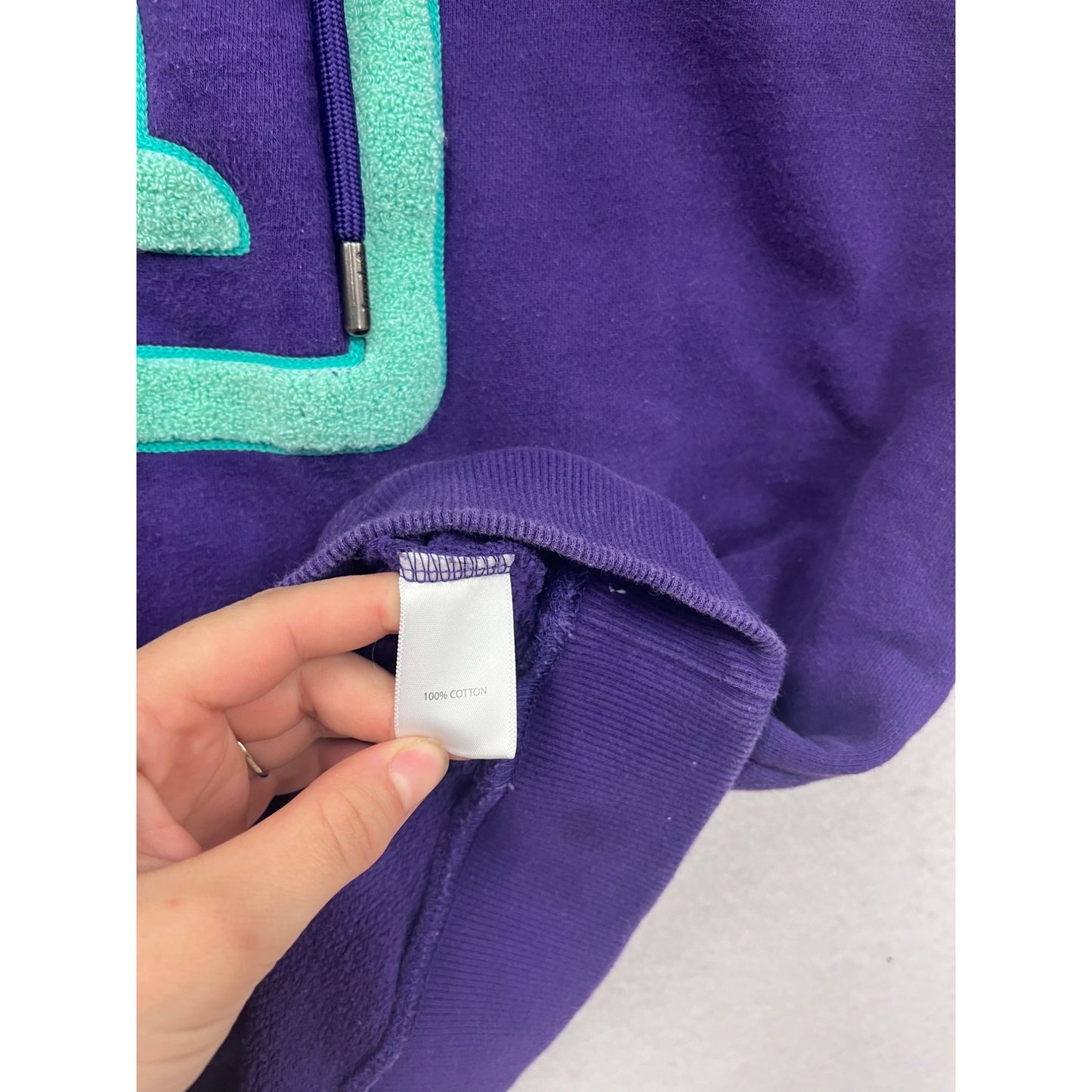 Karl Jacobs Colorblock Hoodie Large #8739