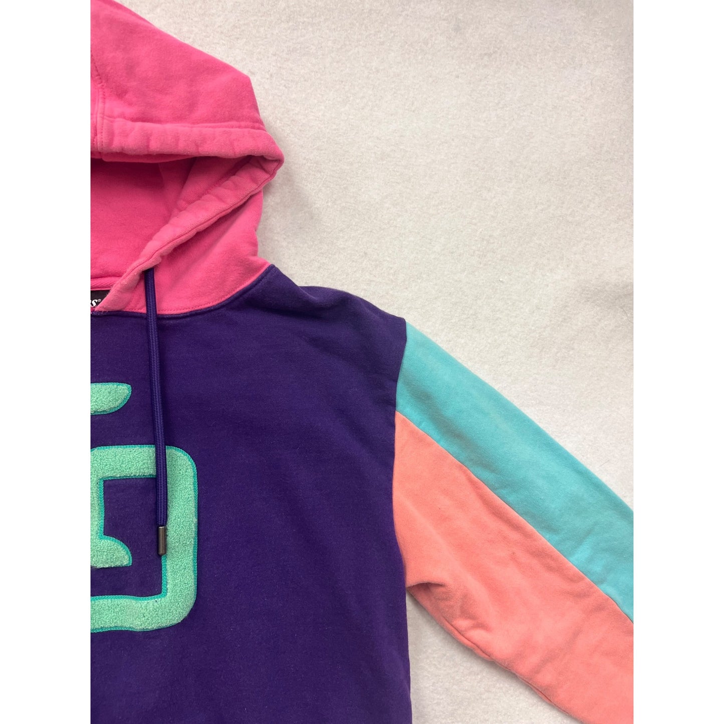 Karl Jacobs Colorblock Hoodie Large #8739