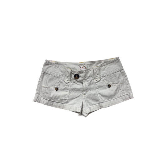 Y2K Ocean Pacific Womens White Cargo Shorts Size 13