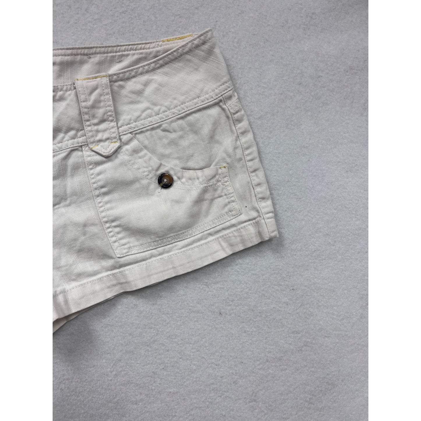 Y2K Ocean Pacific Womens White Cargo Shorts Size 13