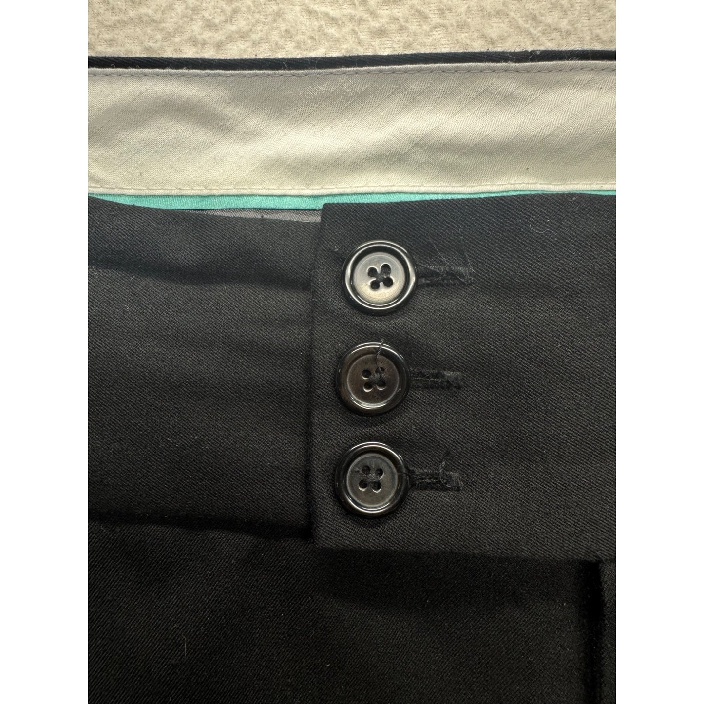 Maurices Black Cropped Dress Pants Size 16 Polyester Blend 447B