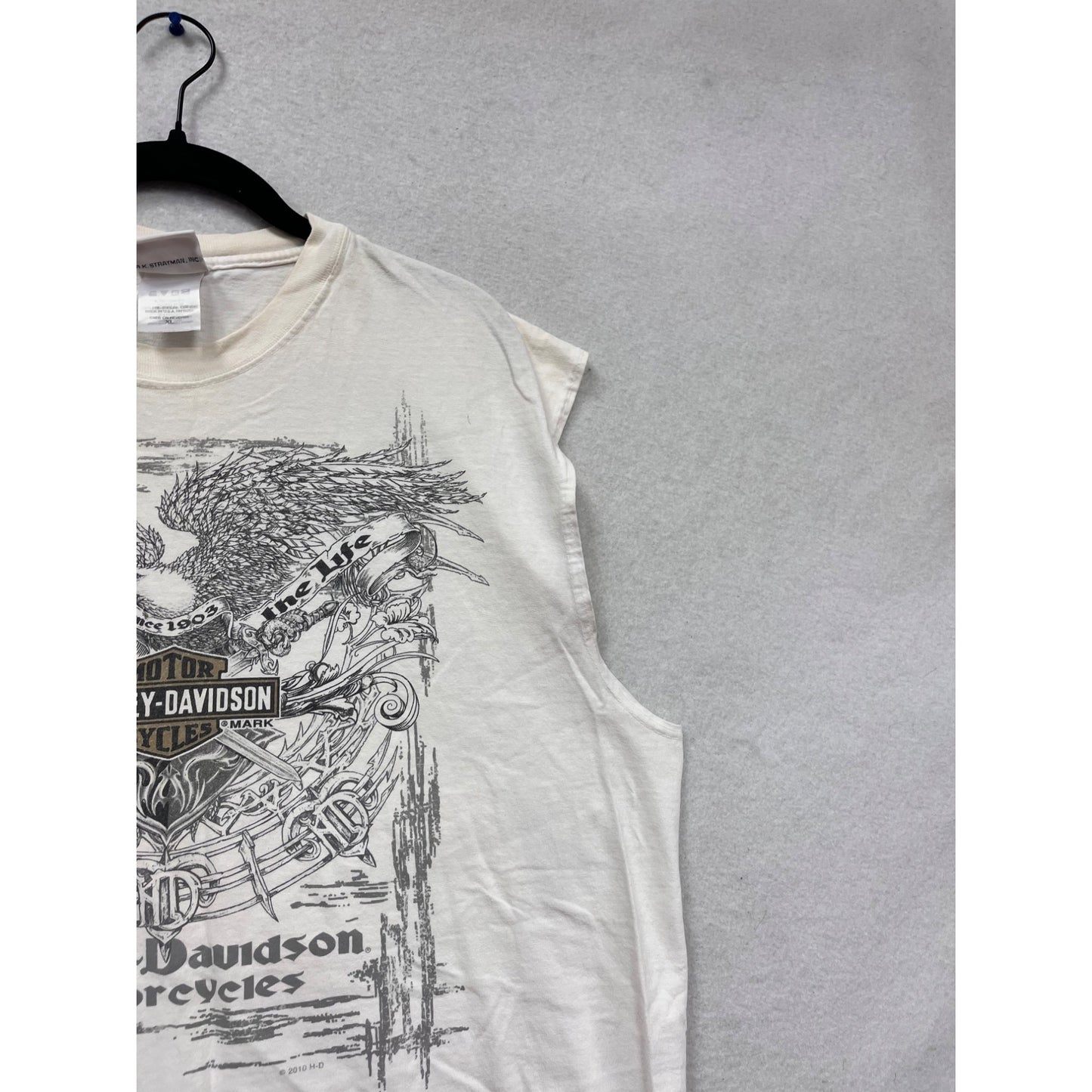 Harley-Davidson XL Sleeveless San Diego Tee #610A