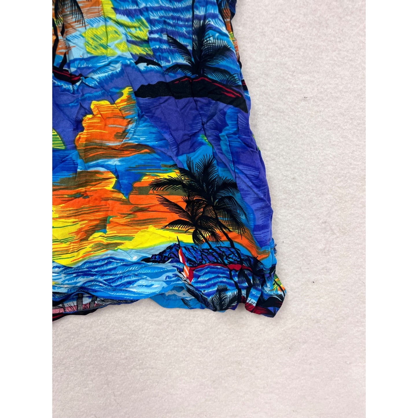 Hawaii Hangover Tropical Sunset Tank Top Large #8855