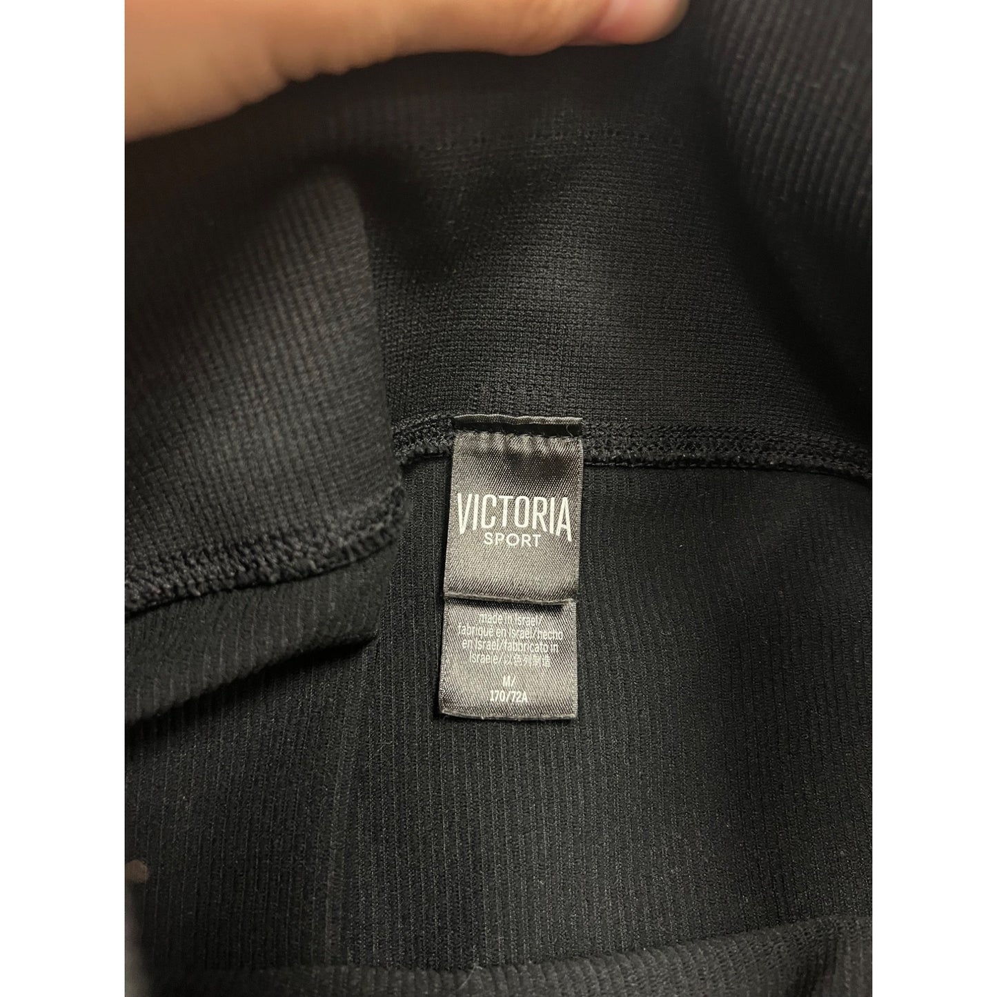 Victoria Sport Womens Black High-Waisted Active Leggings Medium #20A