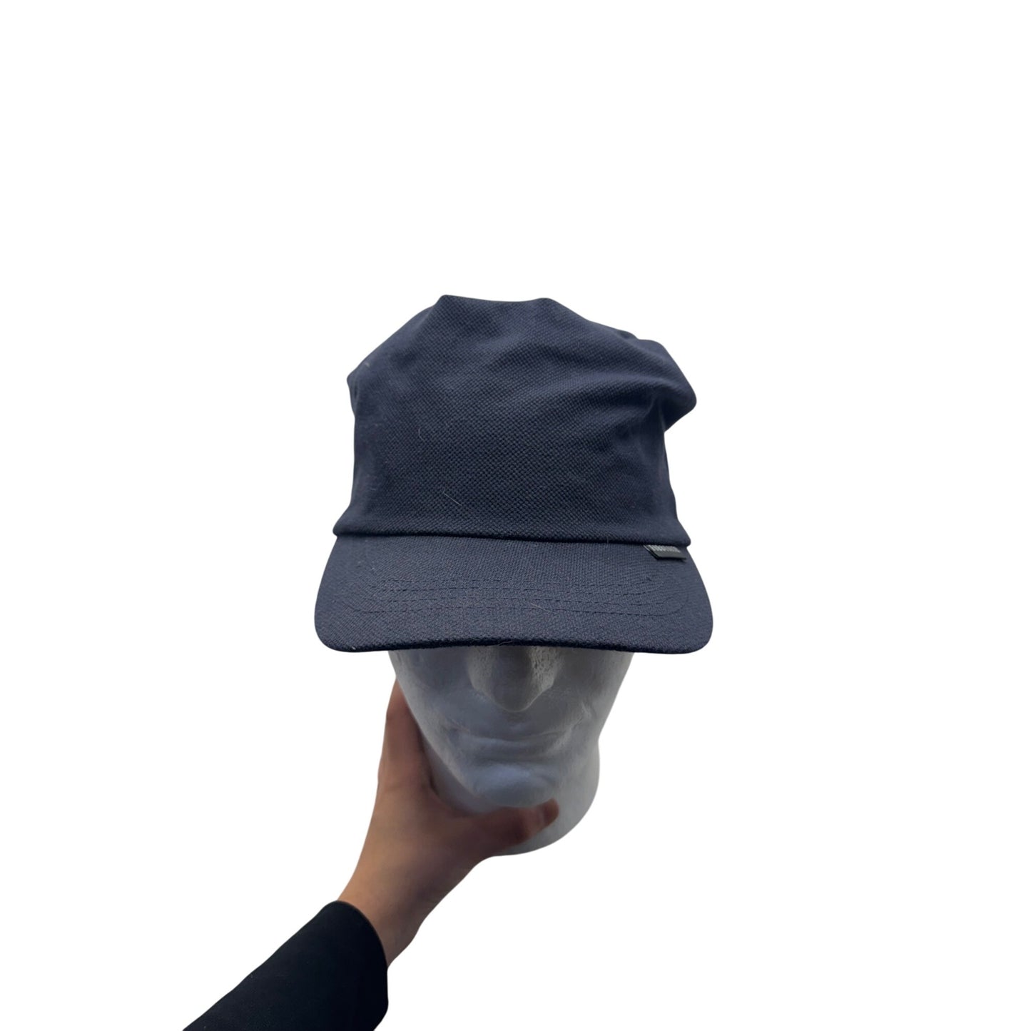 Forbusite Navy Blue Adjustable Military-Style Cap With Elastic Back #9903
