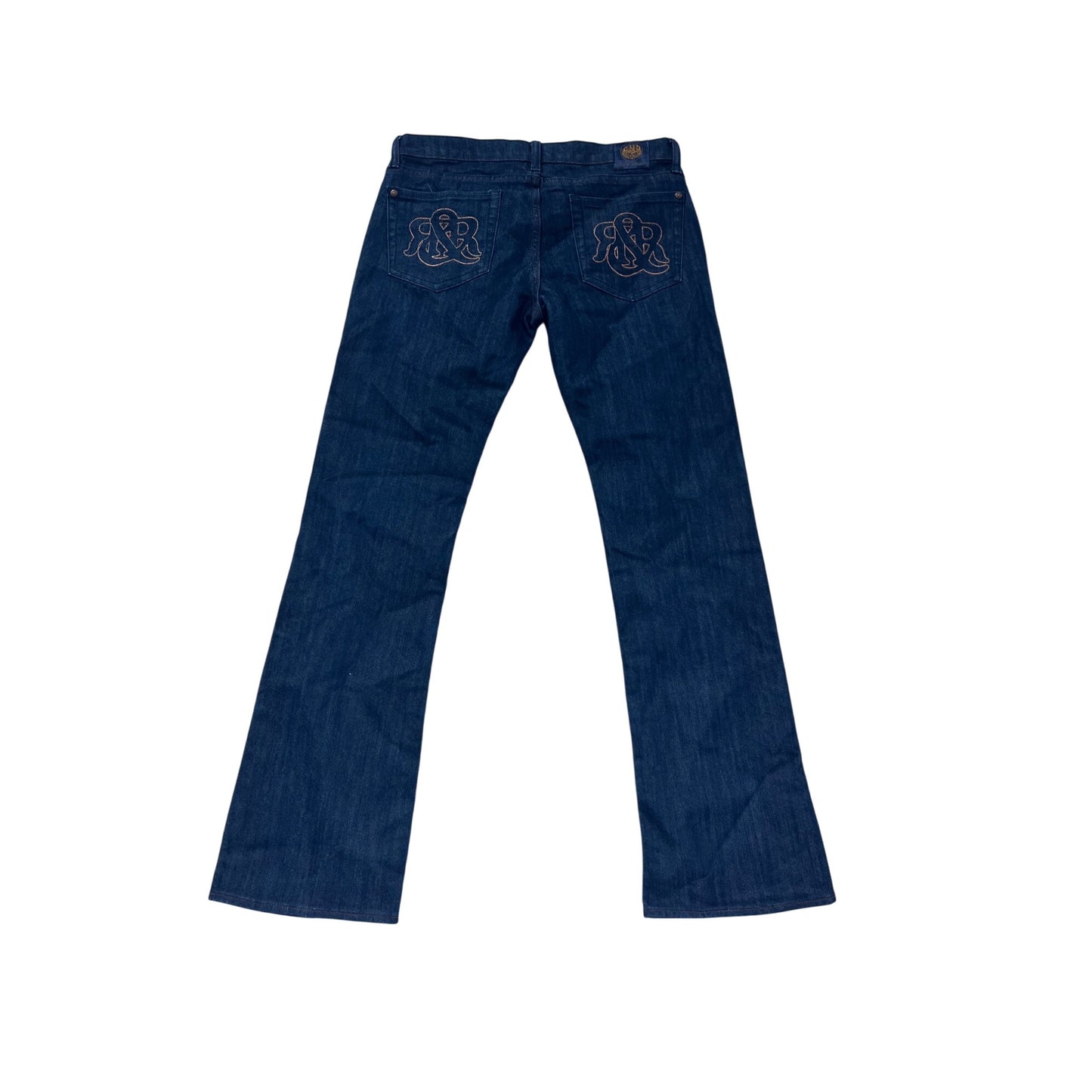 Rock & Republic Kasandra Dark Wash Boot Cut Jeans Size 31 (US12-14) #8434