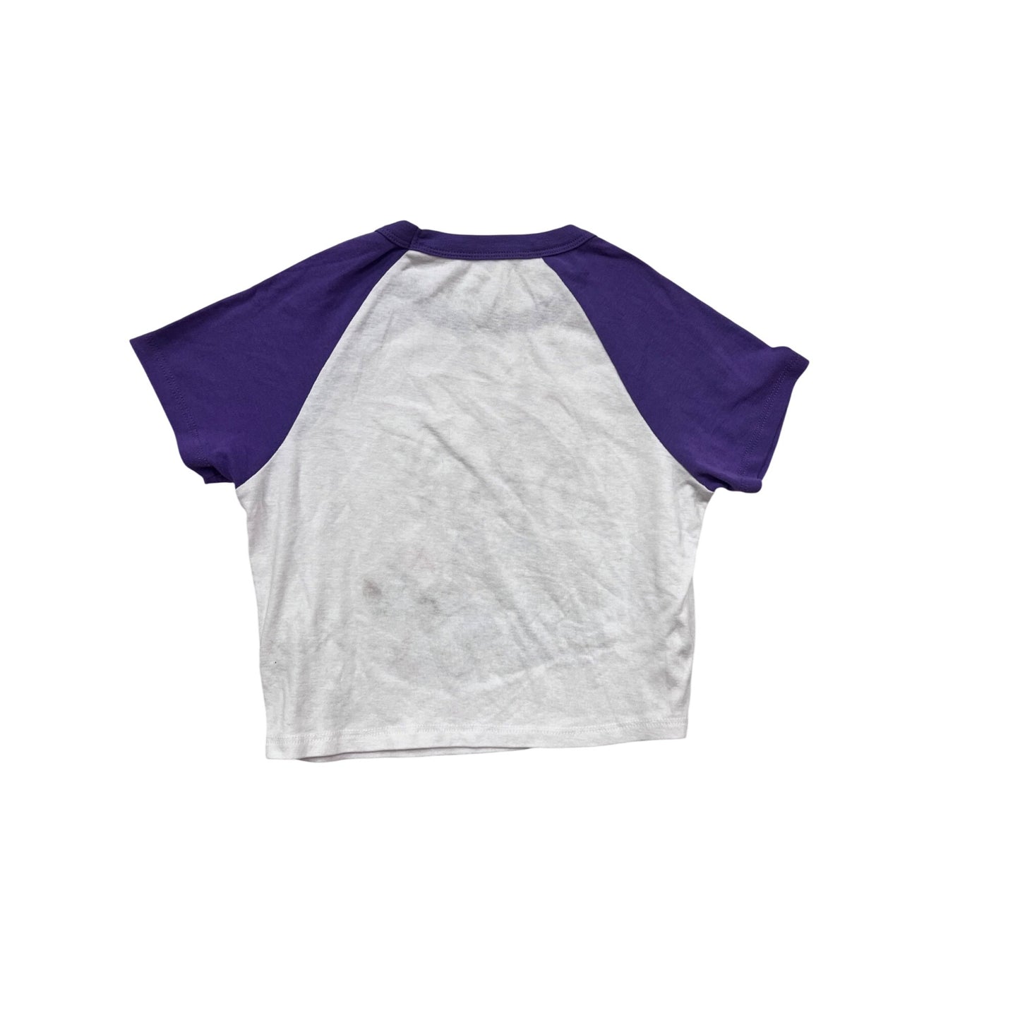 Bratz Purple & White Graphic Raglan T-Shirt Size M #194A