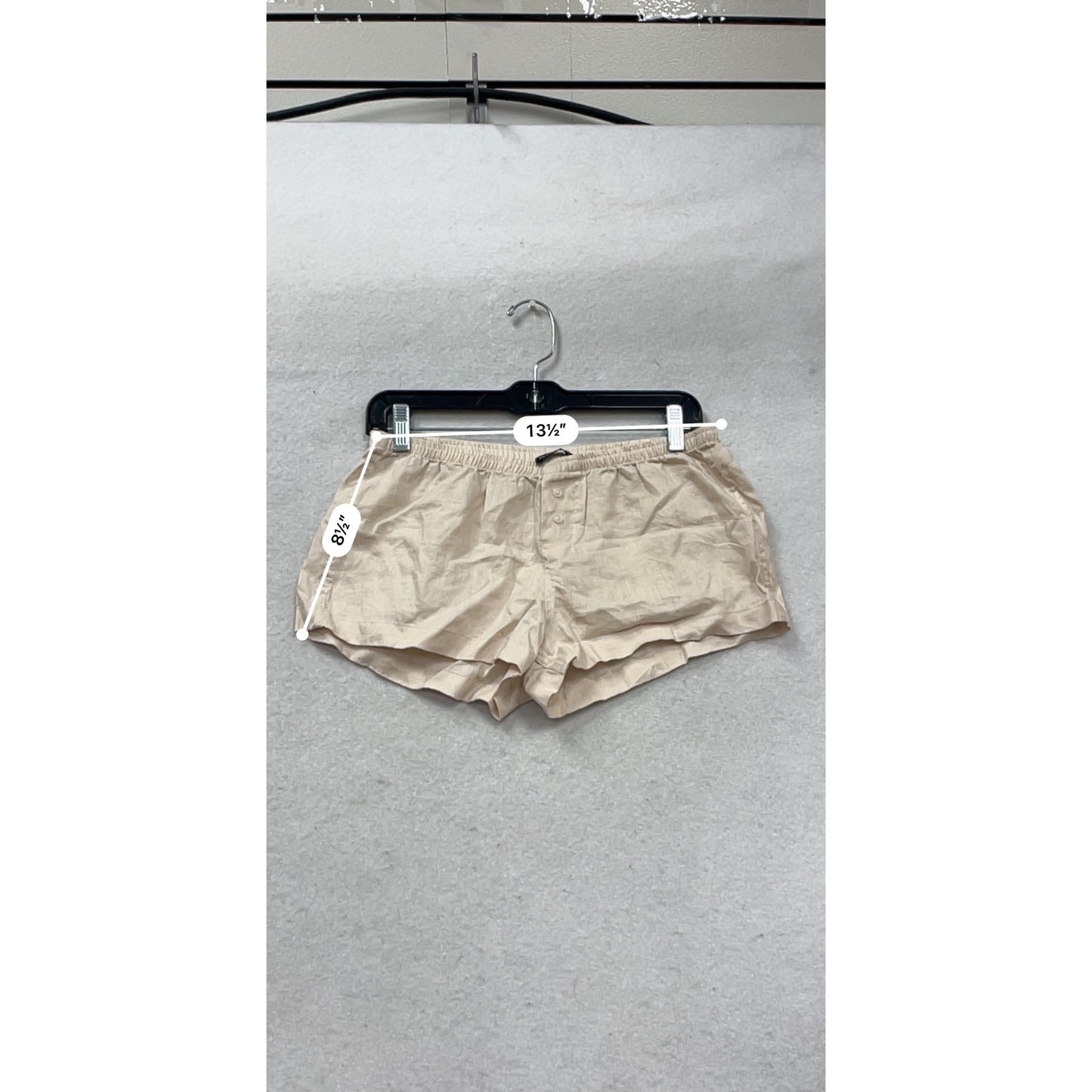Brandy Melville Beige Linen Shorts - S #155A