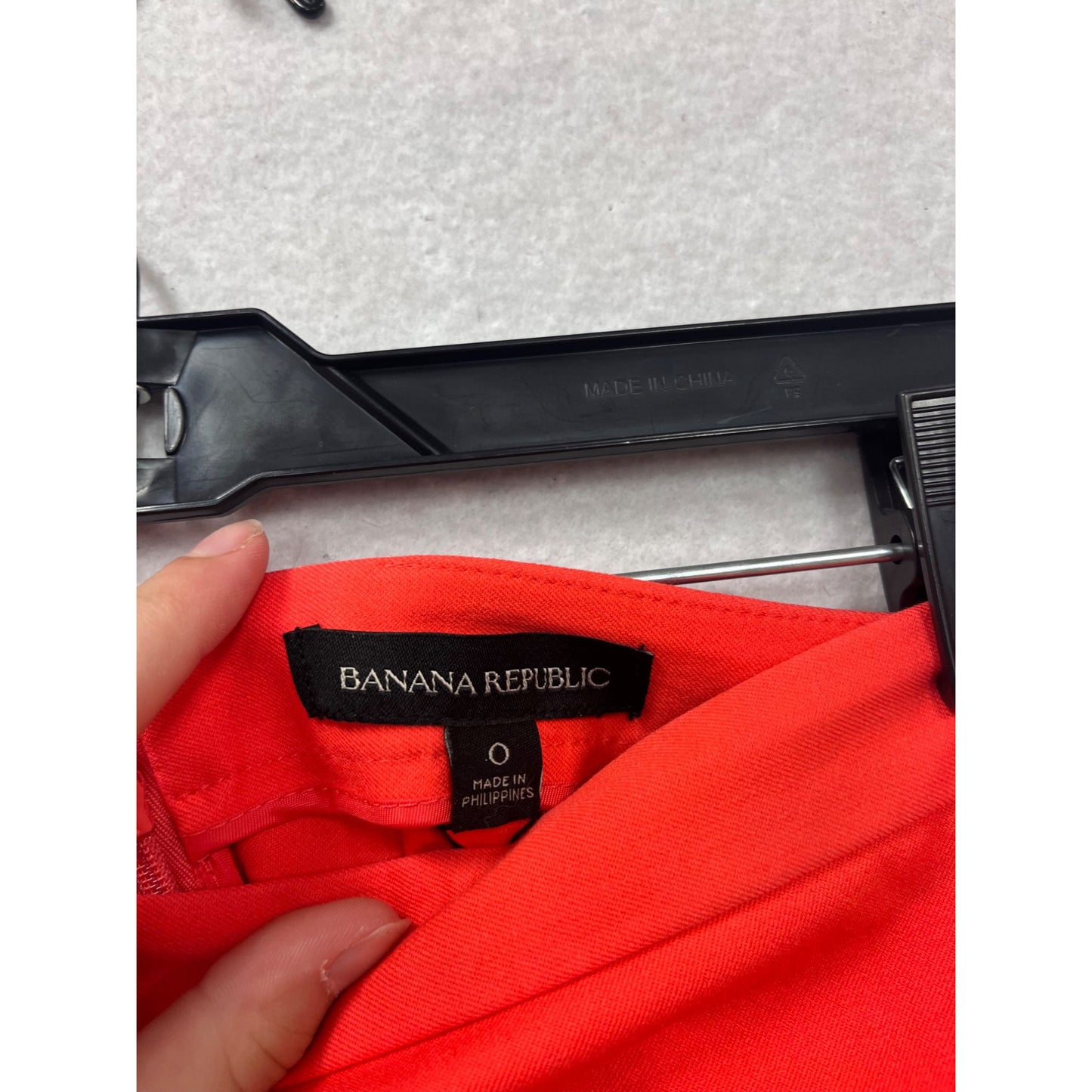 Banana Republic Sloan Pencil Skirt Red Size 0 #8834