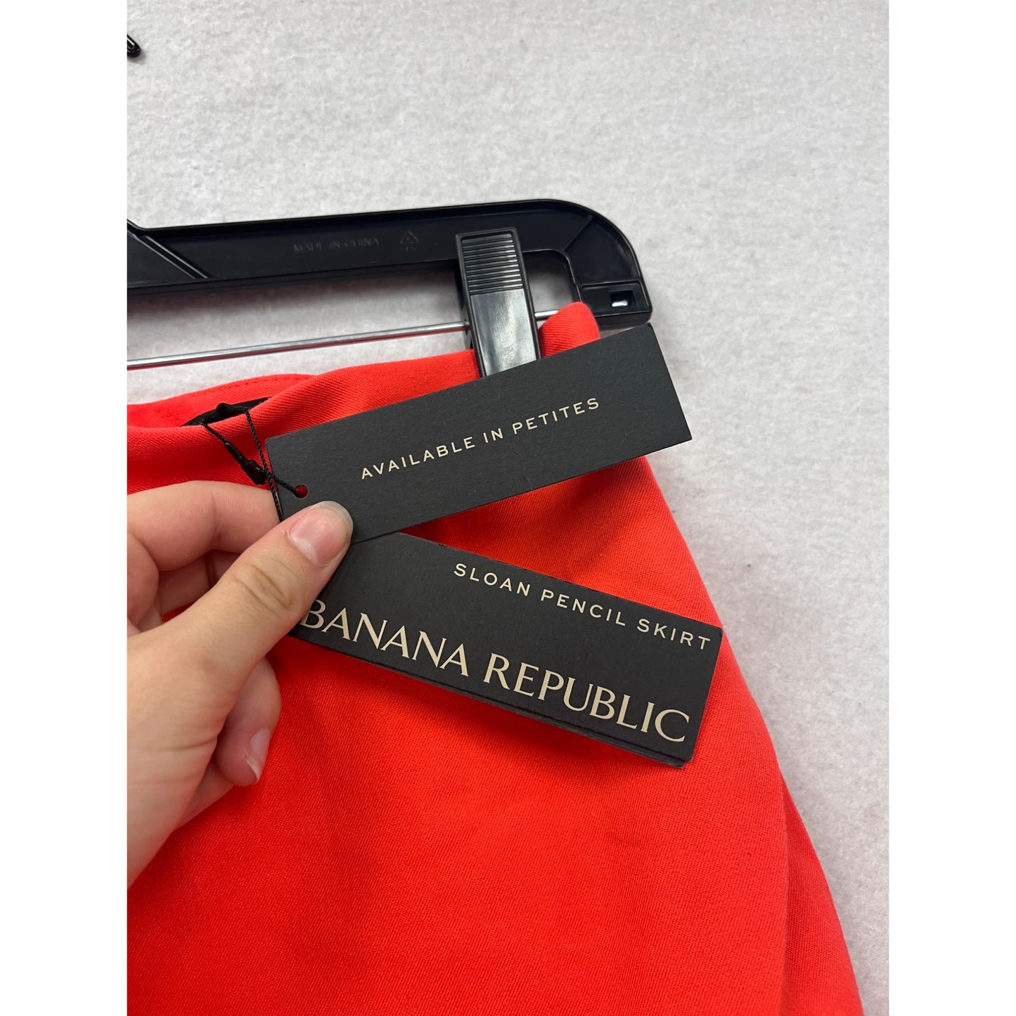 Banana Republic Sloan Pencil Skirt Red Size 0 #8834