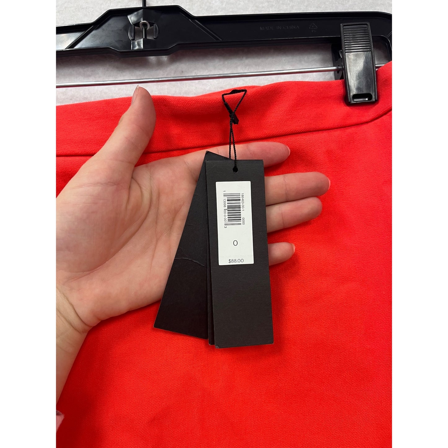 Banana Republic Sloan Pencil Skirt Red Size 0 #8834