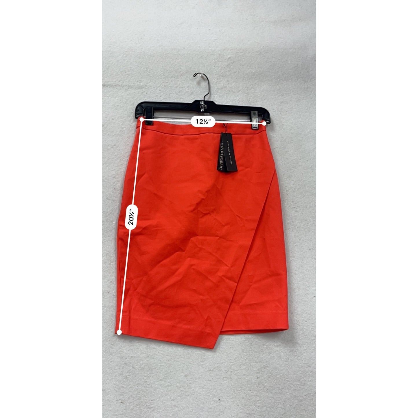 Banana Republic Sloan Pencil Skirt Red Size 0 #8834