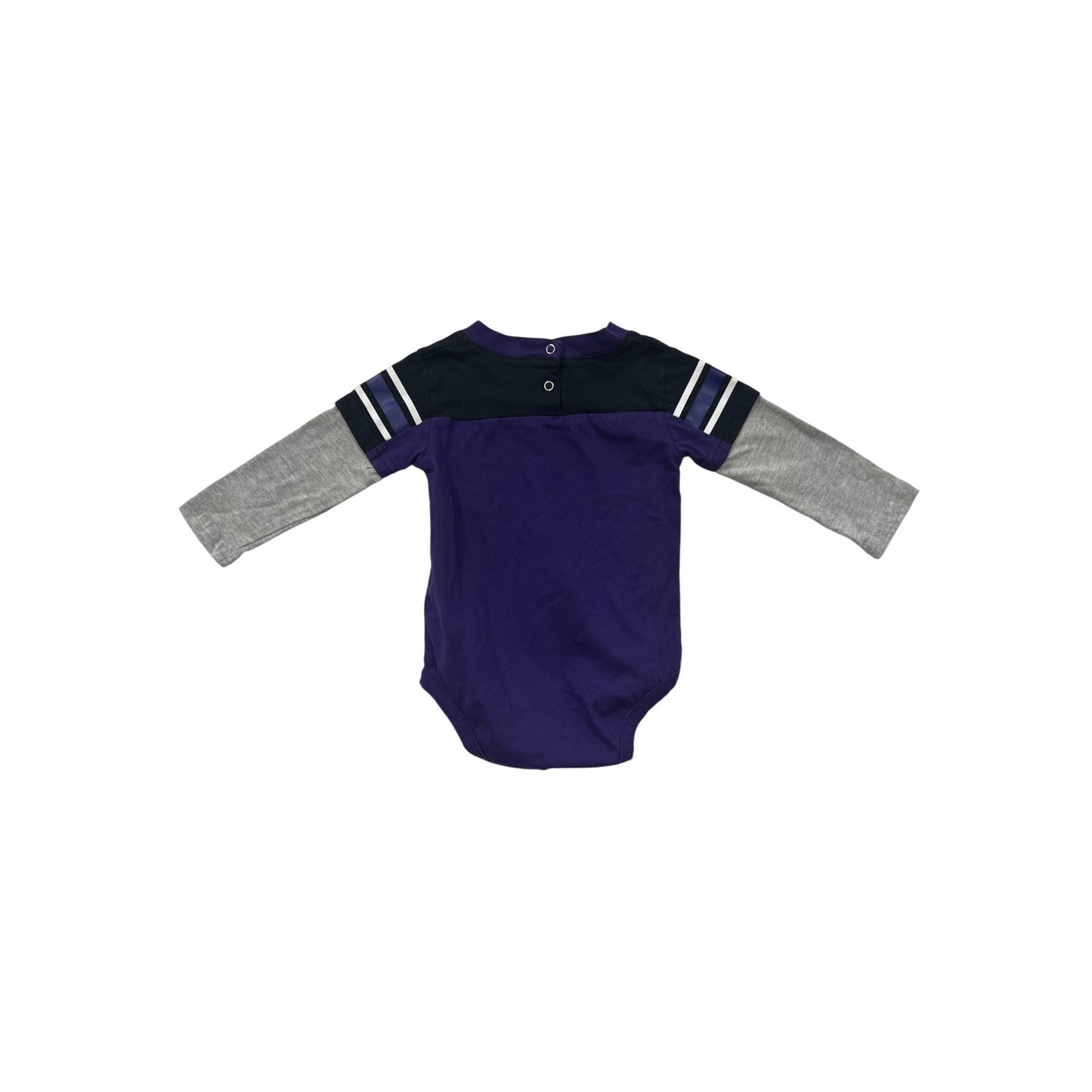 NFL Baltimore Ravens Baby Long Sleeve Romper 18M #8552