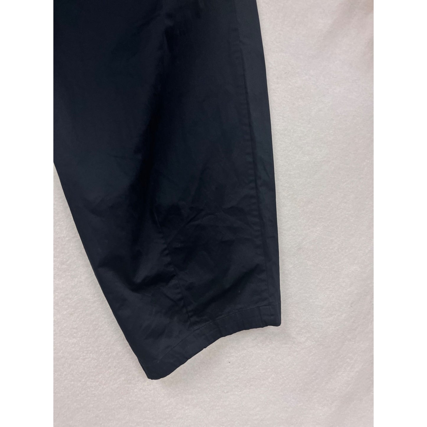 Maeve Black Cropped Wide-Leg Pants Medium #8560