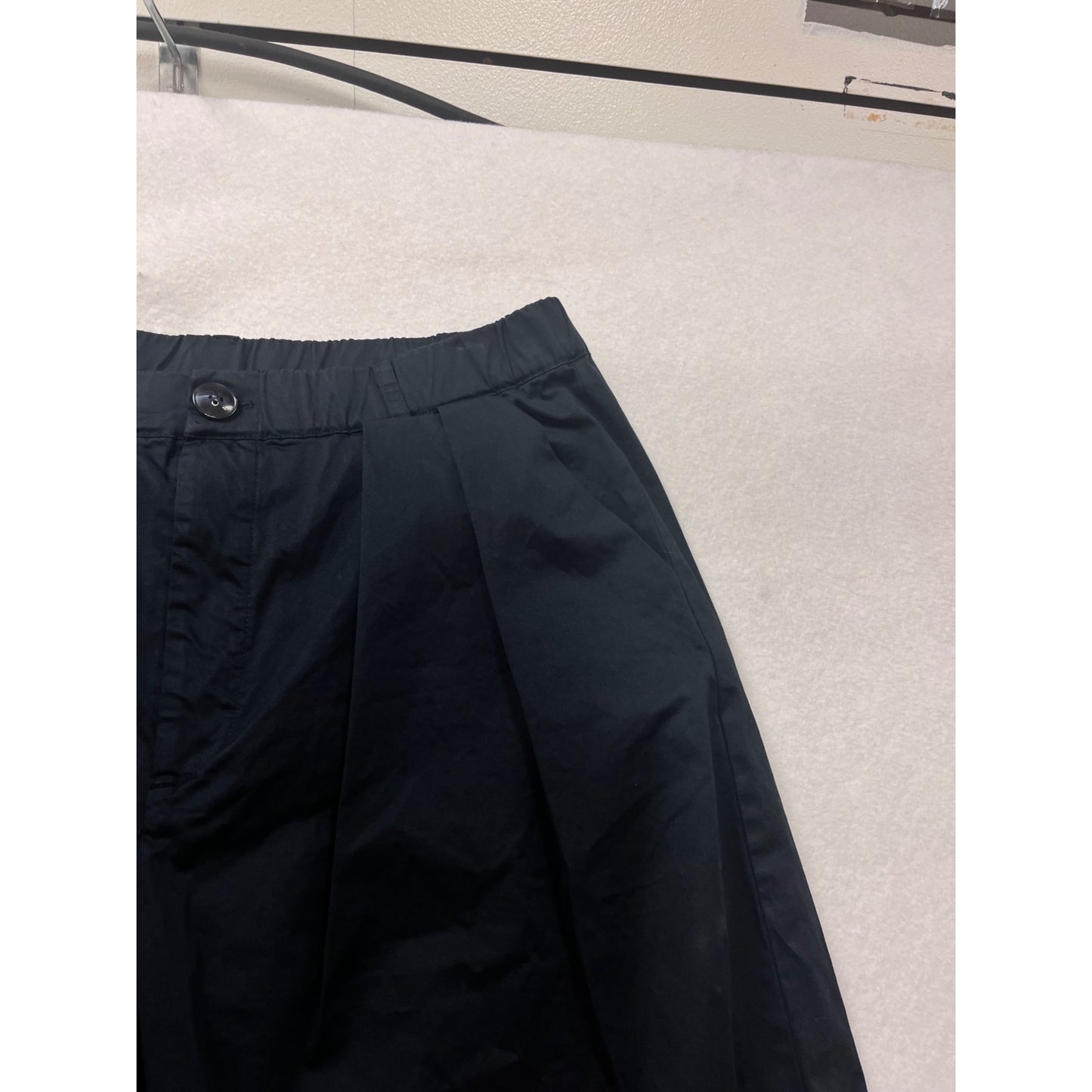 Maeve Black Cropped Wide-Leg Pants Medium #8560