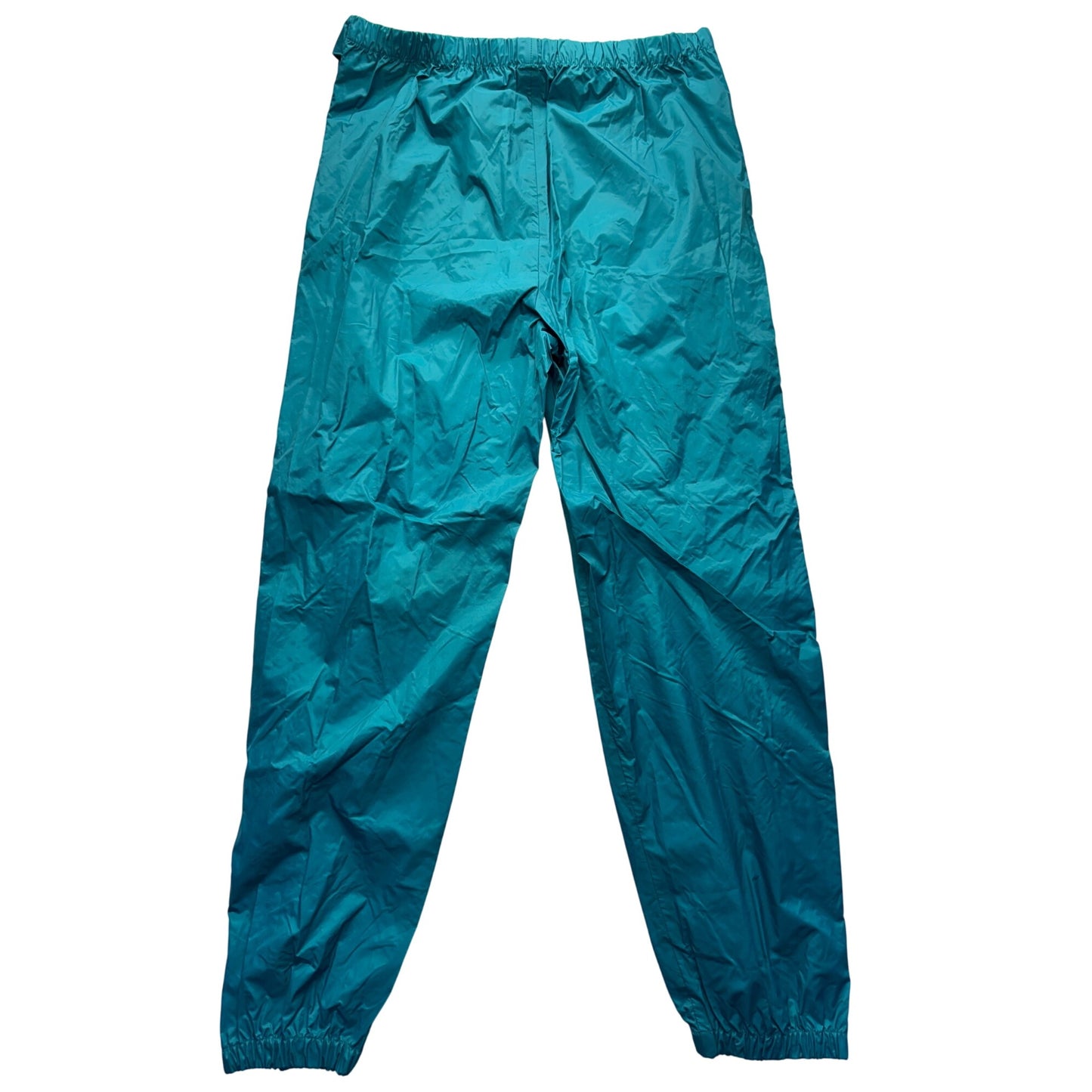 Vintage REI Teal Nylon Windbreaker Pants Size XL 9494