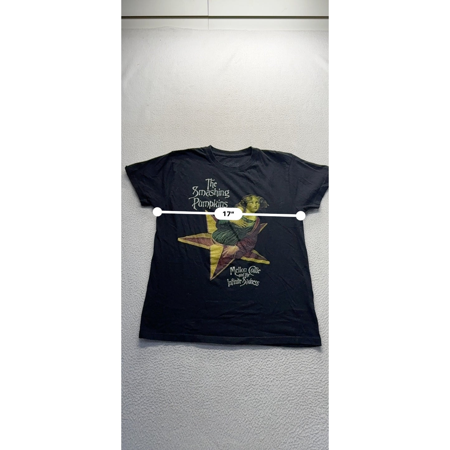 Smashing Pumpkins Mellon Collie & The Infinite Sadness Shirt S Cotton Black 298B