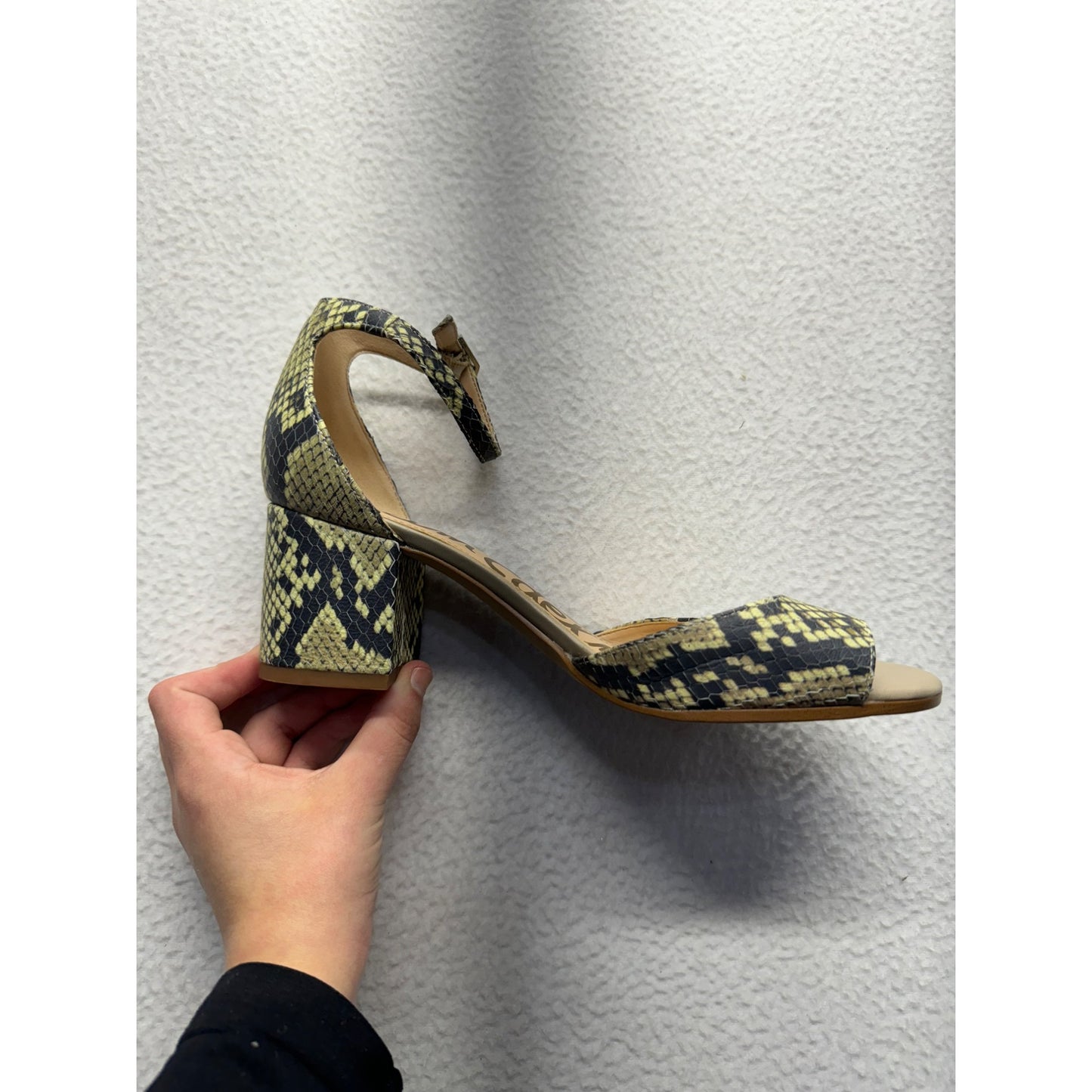 Sam Edelman Python Pattern Heels #5129