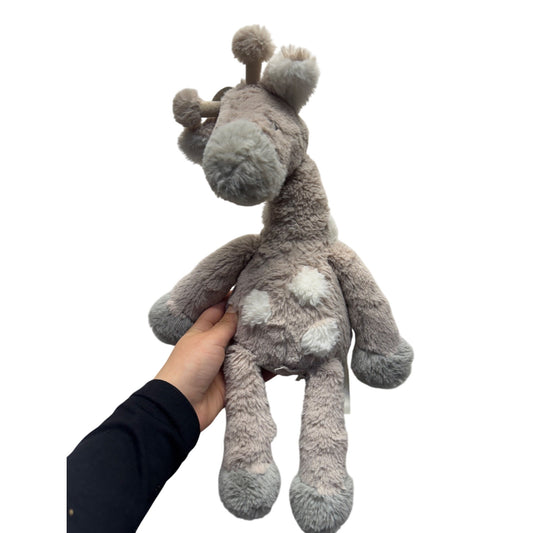 Lambs & Ivy Signature Plush Giraffe Stuffed Animal Toy 16" Gray & White #9381
