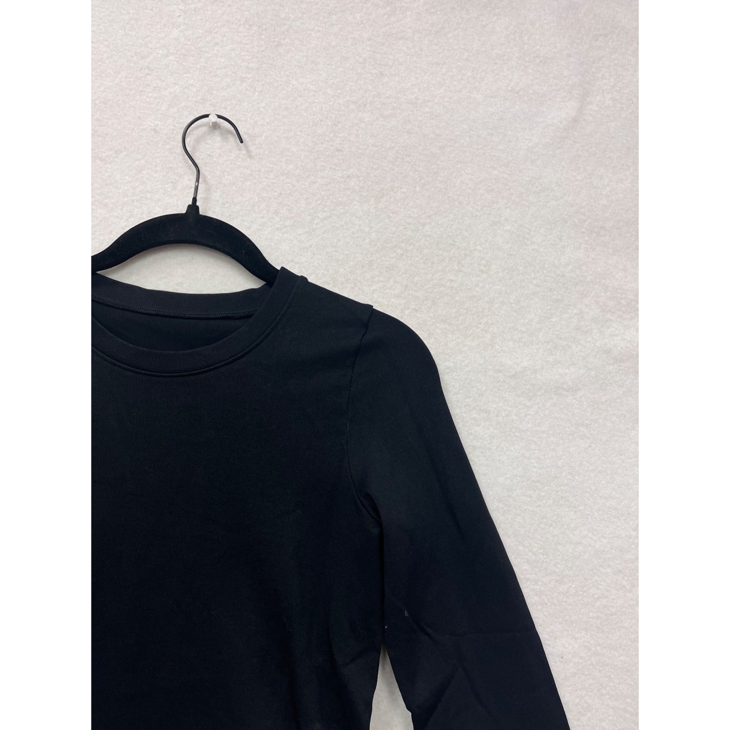 Womens Black Long-Sleeve Top By OQQ - Size M #6892