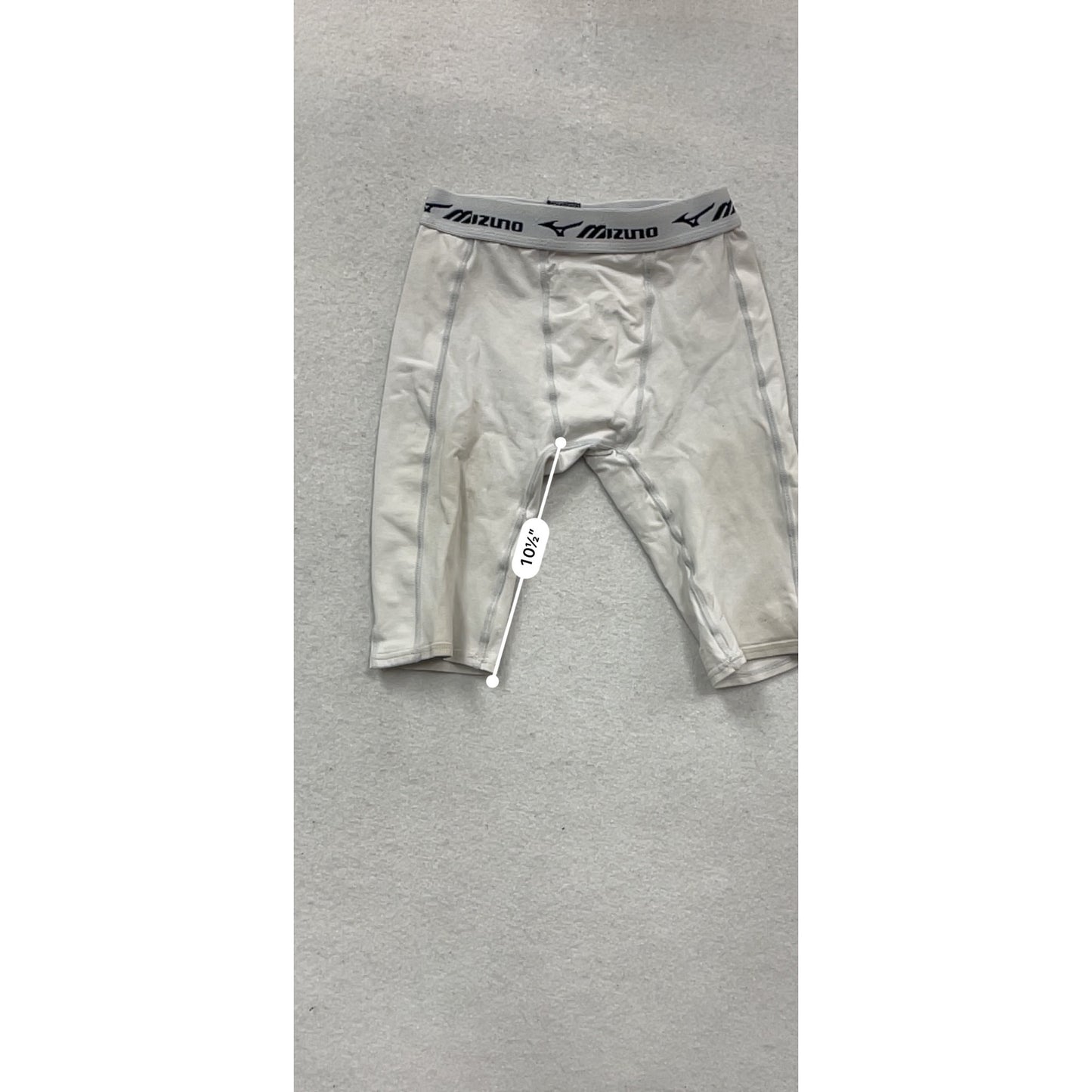 Mizuno White Compression Shorts #117C