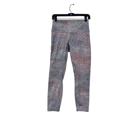 LULULEMON Womens High-Rise Speckled Print Workout Leggings Size 8 #8406
