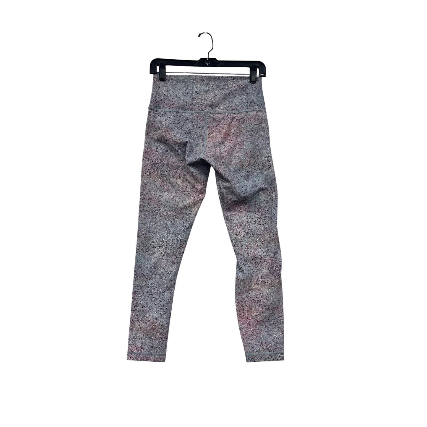 LULULEMON Womens High-Rise Speckled Print Workout Leggings Size 8 #8406