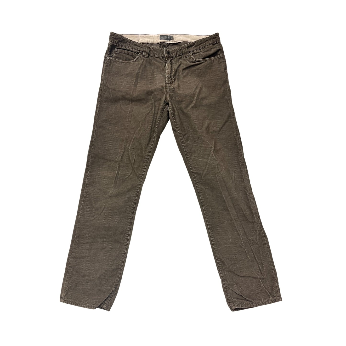 Men’s LLBean Signature Brown Corduroy Pants #6013