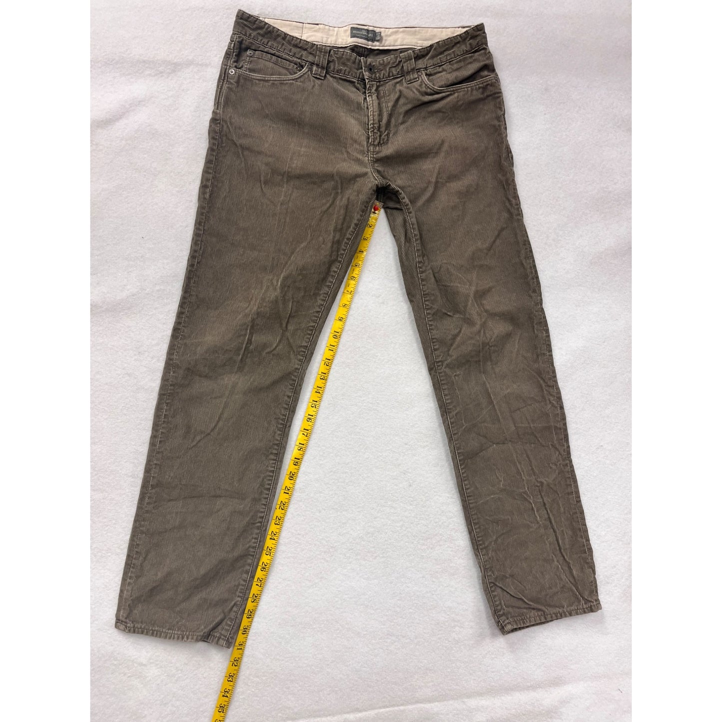 Men’s LLBean Signature Brown Corduroy Pants #6013