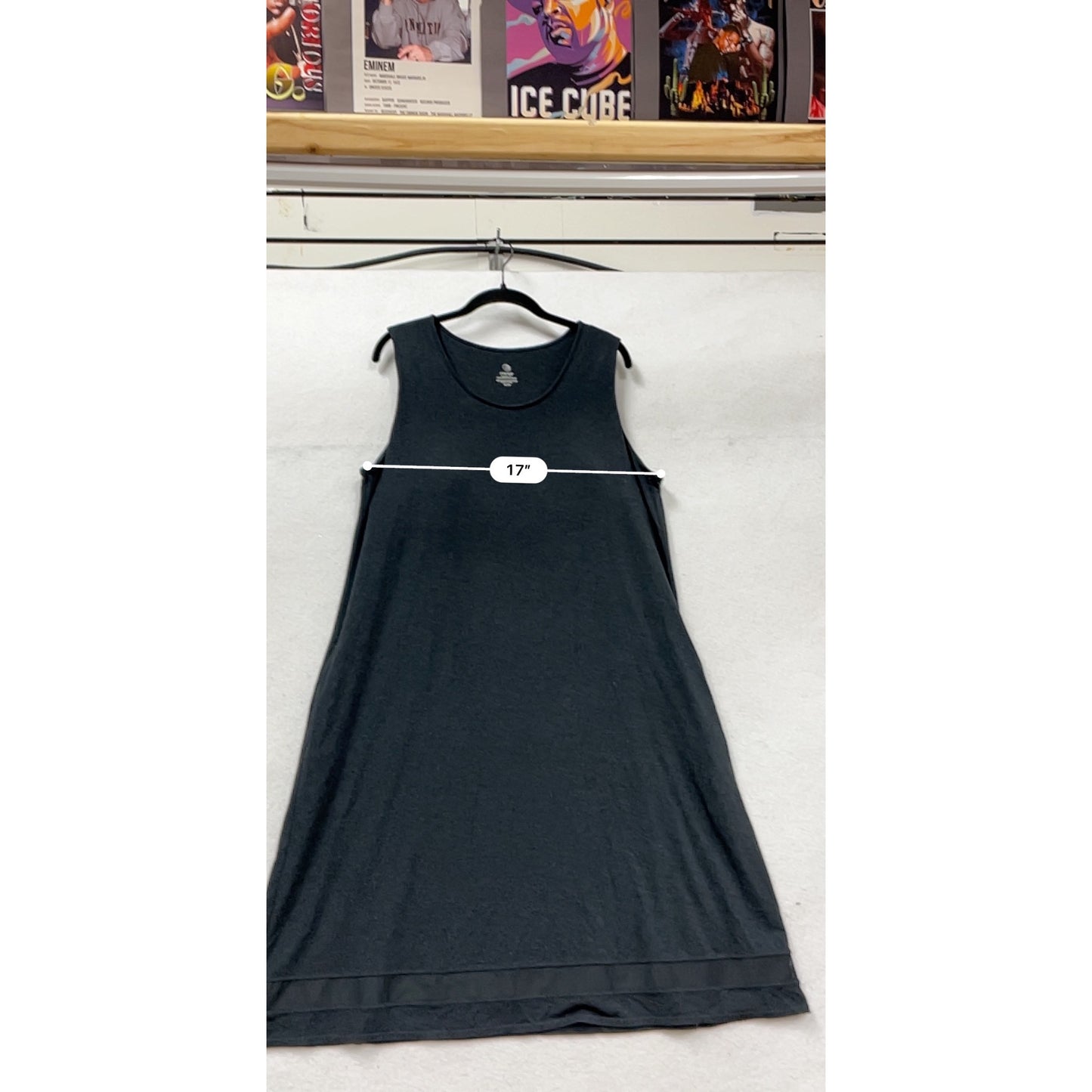 MPG Mondetta Black Sleeveless Dress XL #411A