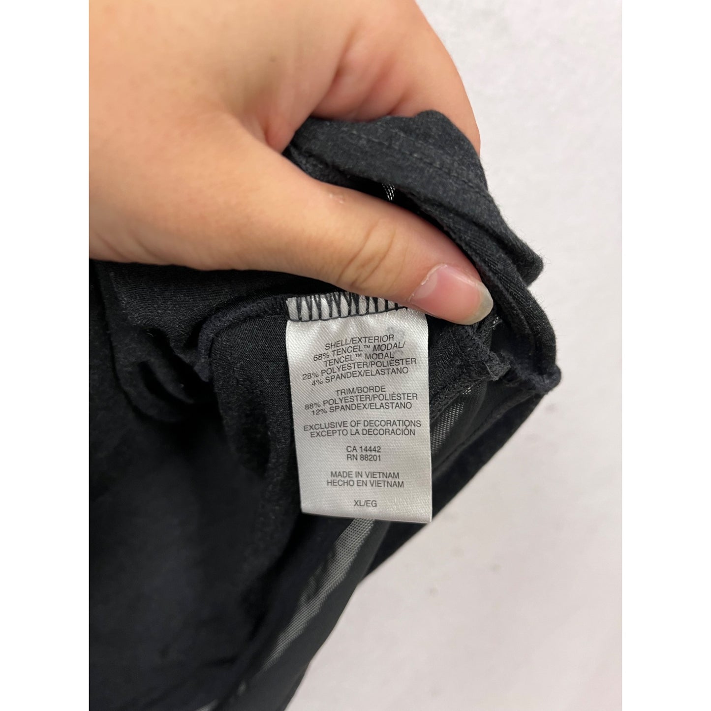 MPG Mondetta Black Sleeveless Dress XL #411A