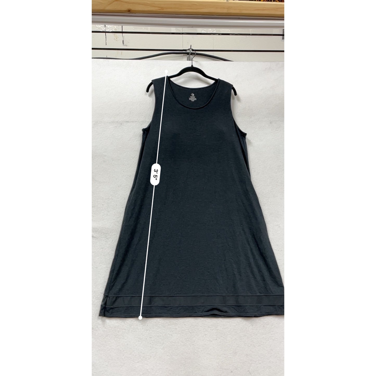 MPG Mondetta Black Sleeveless Dress XL #411A