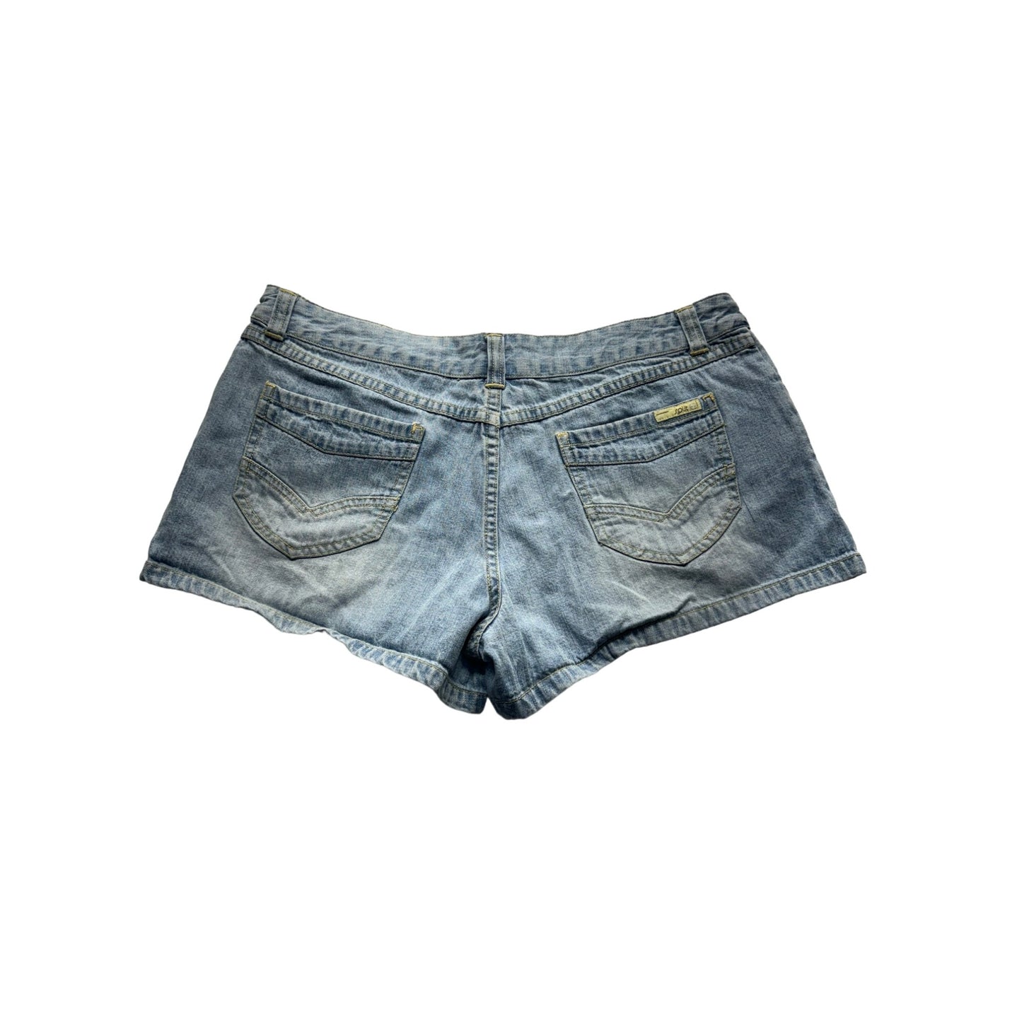 Split Low Rise Shorts #3879