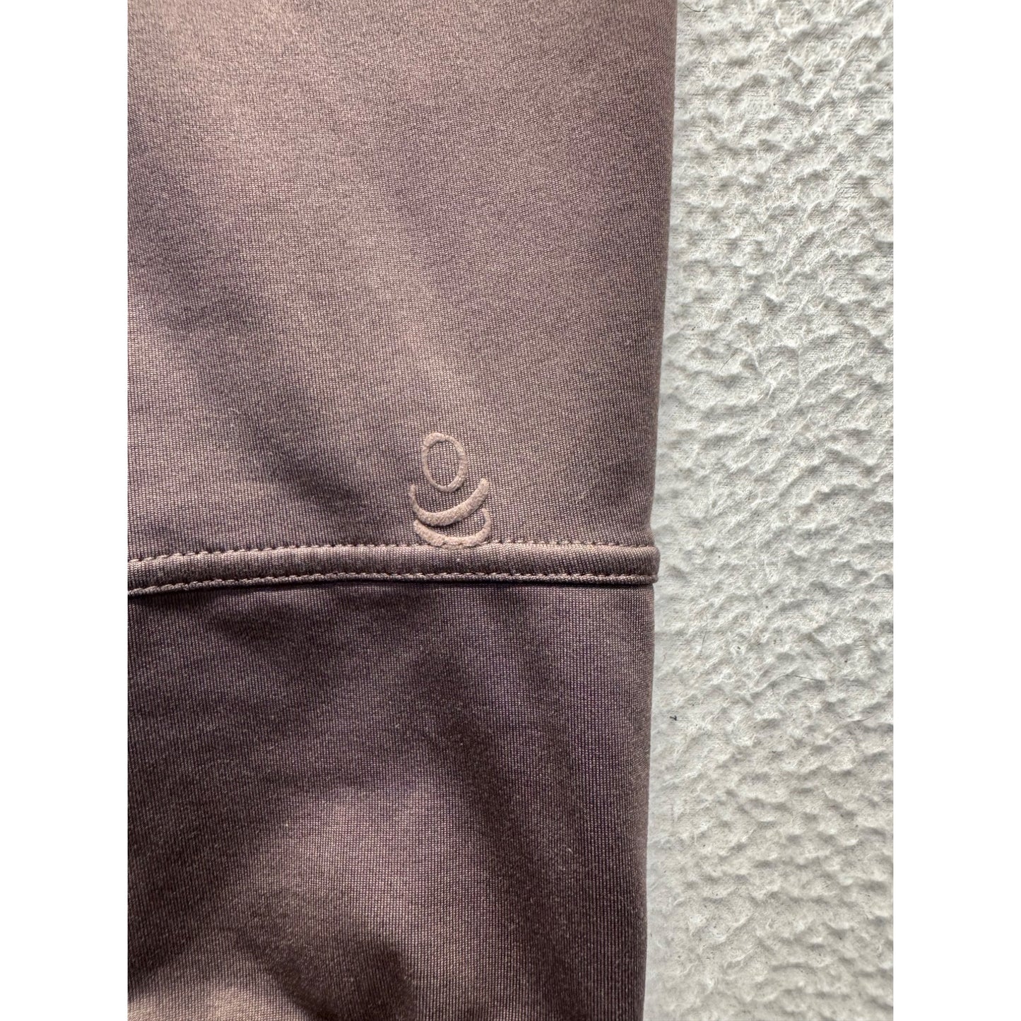 Cuddl Duds Smooth Plush Brown Leggings Size Small 32" Length #9924