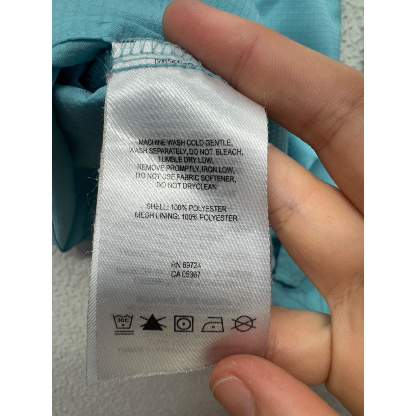 Columbia PFG Omni-Shade Long Sleeve Turquoise Fishing Shirt Womens Size S #9583