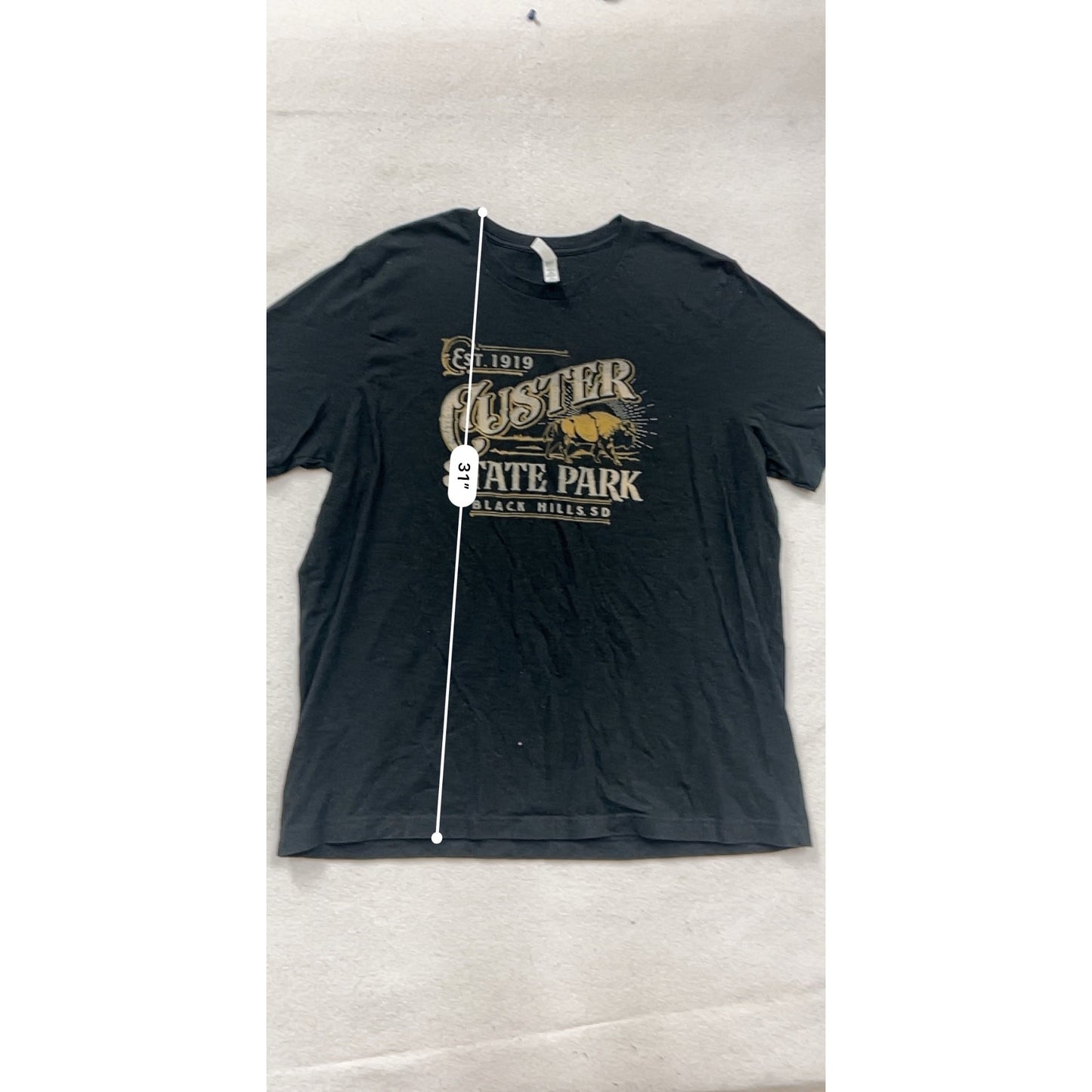 Custer State Park Black Hills SD Graphic T-Shirt 2XL #556A