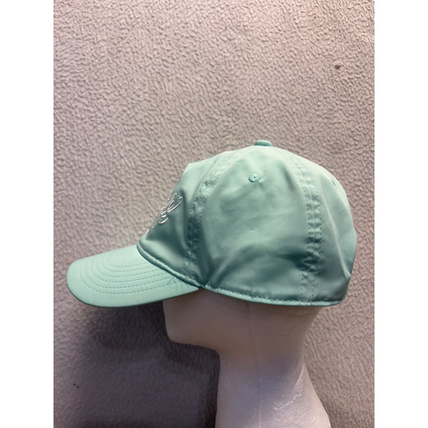 Salt Life Mint Green Baseball Cap With White Embroidery Adjustable Strap 360B