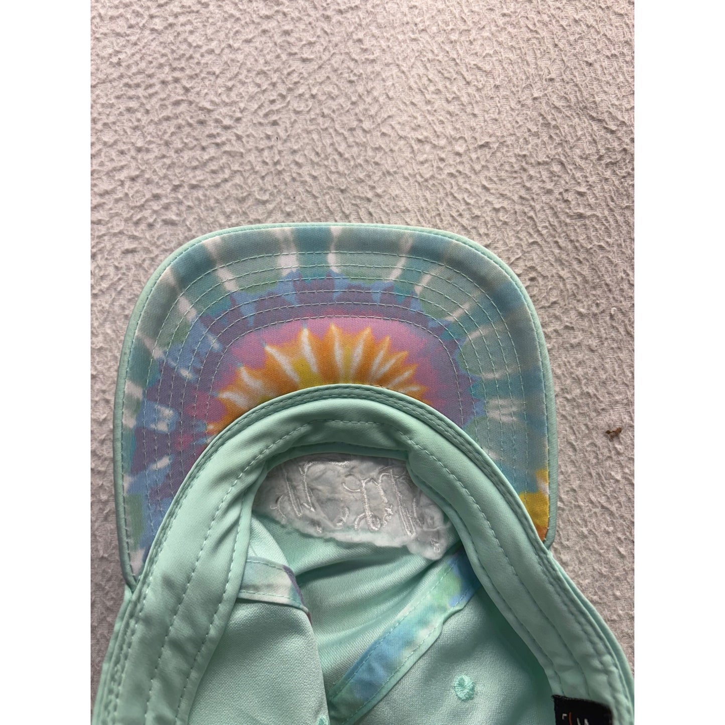 Salt Life Mint Green Baseball Cap With White Embroidery Adjustable Strap 360B