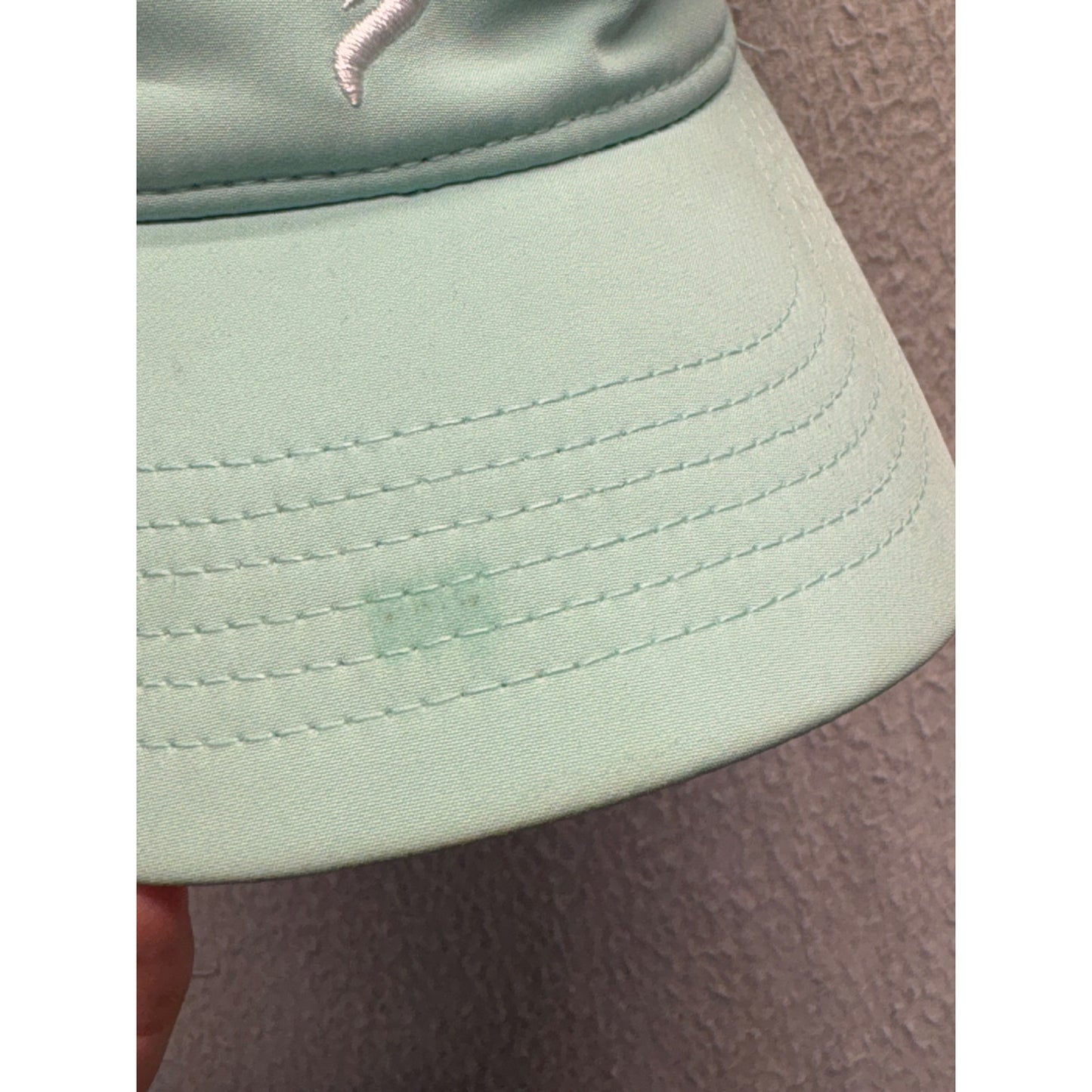 Salt Life Mint Green Baseball Cap With White Embroidery Adjustable Strap 360B